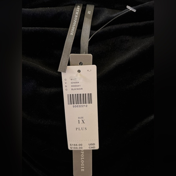 Anthropologie The Maya Ruched Cowl-Neck Dress: Velvet Long-Sleeve Edition - Picture 16 of 16